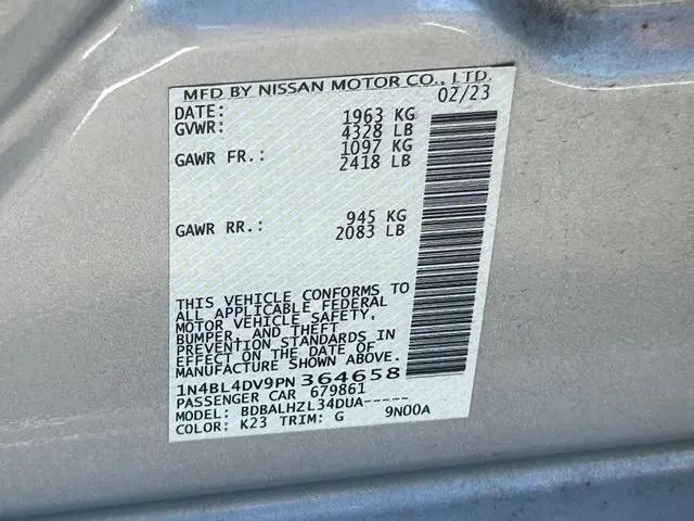 2023 Nissan Altima SV FWD