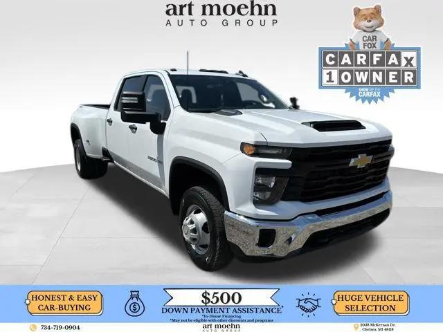 2024 Chevrolet Silverado 3500HD 4WD Crew Cab Long Bed Work Truck for sale in Chelsea, MI