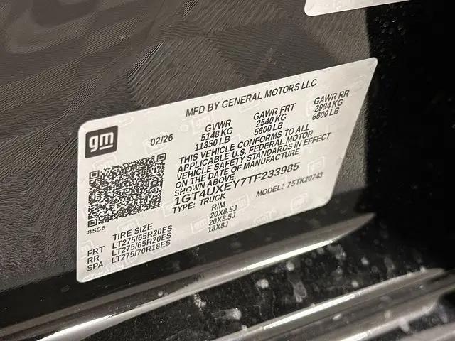 2026 GMC Sierra 2500HD Crew Cab, Standard Bed, Denali Ultimate, 4WD
