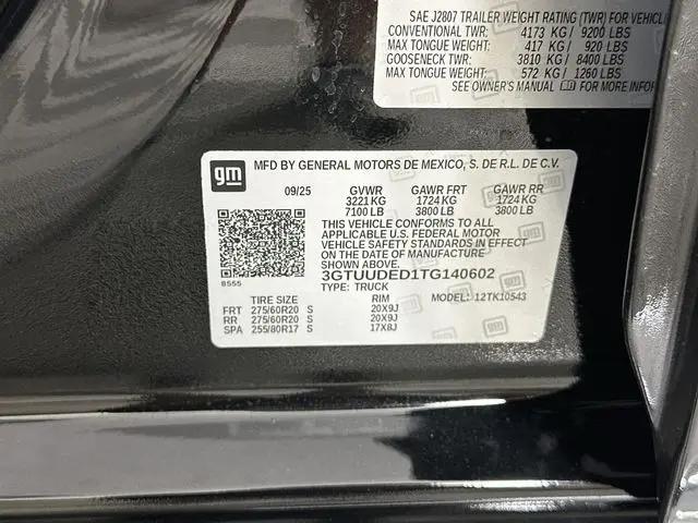 2026 GMC Sierra 1500 Crew Cab, Short Bed, SLT, 4WD