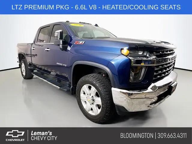 2021 Chevrolet Silverado 2500HD 4WD Crew Cab Standard Bed LTZ for sale in Bloomington, IL