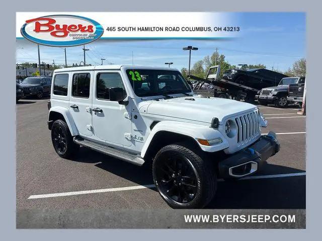 2023 Jeep Wrangler 4xe Sahara 4x4 for sale near Columbus, OH