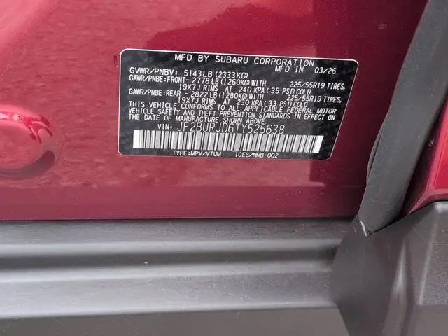 2026 Subaru Outback Touring XT