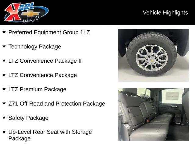 2026 Chevrolet Silverado 2500HD Crew Cab, Standard Bed, LTZ, 4WD