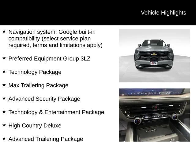 2026 Chevrolet Suburban High Country, 4WD