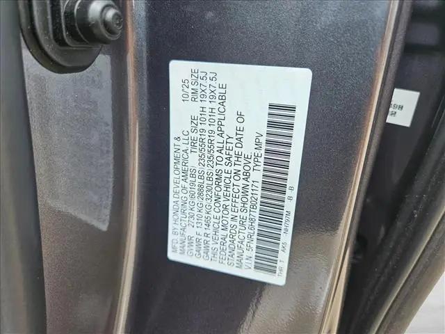 2026 Honda Odyssey Touring