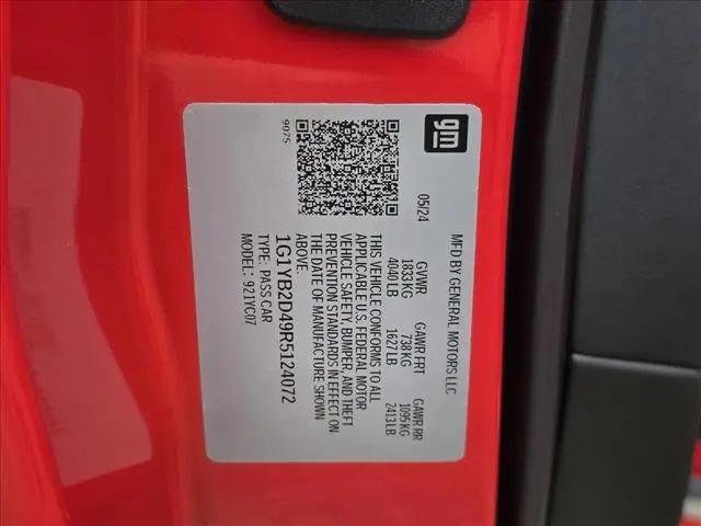 2024 Chevrolet Corvette 2LT