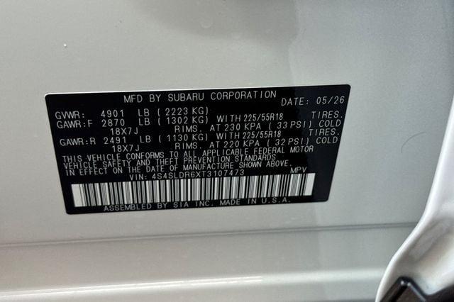 2026 Subaru Forester Limited
