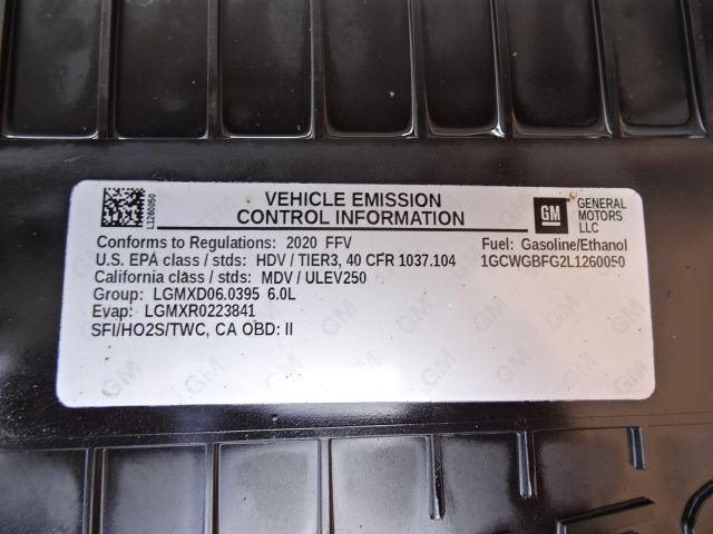 2020 Chevrolet Express Cargo Van RWD 2500 Extended Wheelbase WT