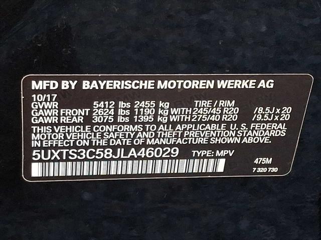 2018 BMW X3 M40i