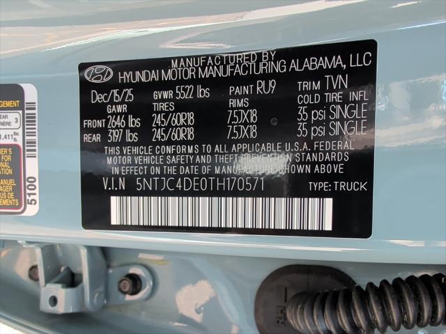 2026 Hyundai Santa Cruz SEL Activity