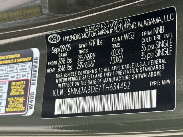 2026 Hyundai Tucson SE