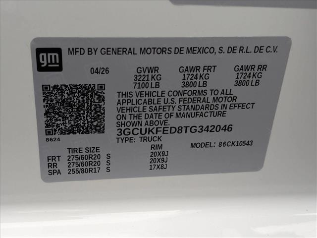 New 2026 Chevrolet Silverado 1500 4WD Crew Cab Standard Bed LT Trail Boss Four Wheel Drive Crew Cab