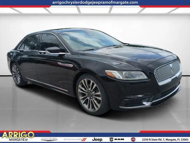 2017 Lincoln Continental Reserve for sale in Margate, FL
