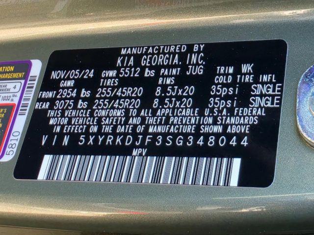 2025 Kia Sorento X-Line SX