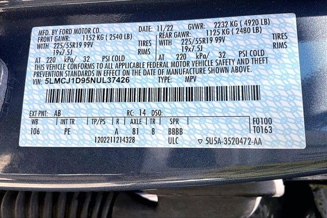 2022 Lincoln Corsair Standard