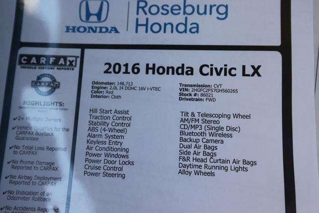 2016 Honda Civic LX
