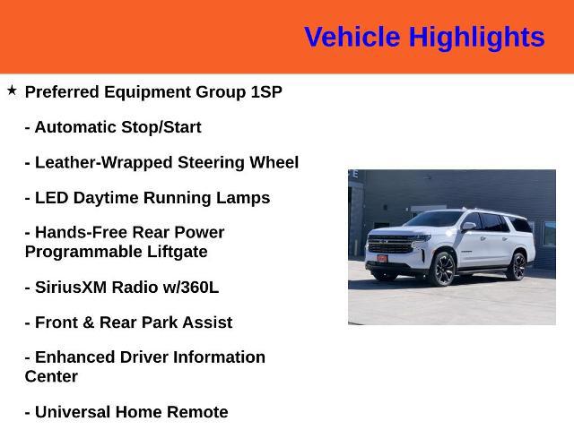 2022 Chevrolet Suburban 4WD RST