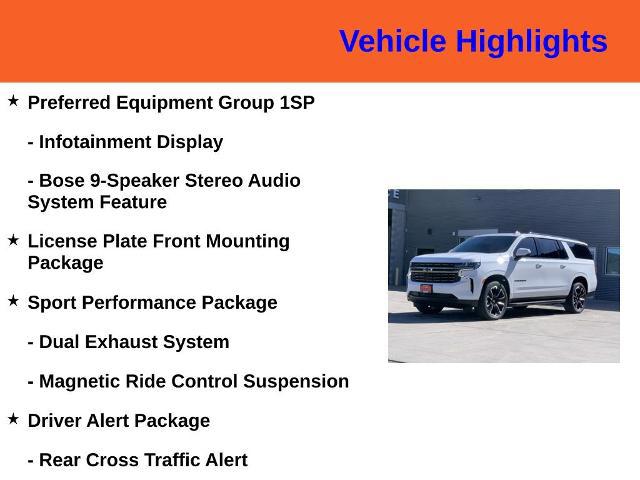 2022 Chevrolet Suburban 4WD RST