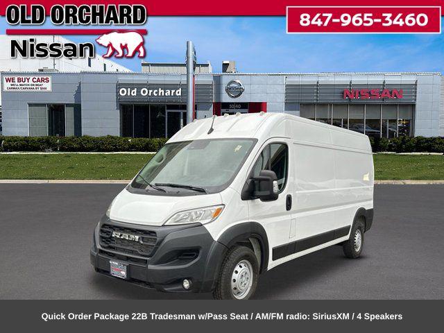 2025 Ram ProMaster 2500 Cargo Van Tradesman High Roof 159" WB w/Pass Seat for sale in Skokie, IL