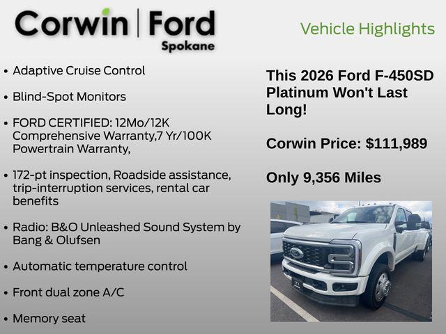 2026 Ford F-450 Platinum