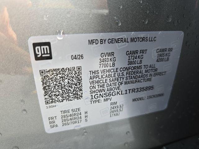 2026 Chevrolet Suburban High Country, 4WD