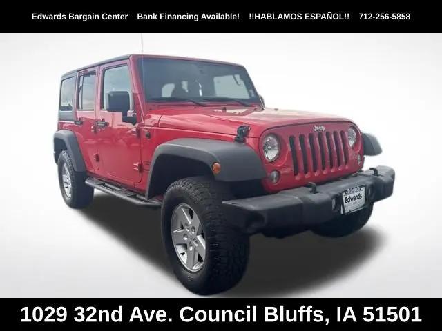 2018 Jeep Wrangler JK Unlimited Sport S 4x4 for sale in Council Bluffs, IA