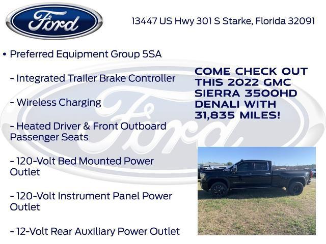 2022 GMC Sierra 3500HD 4WD Crew Cab Long Bed Denali