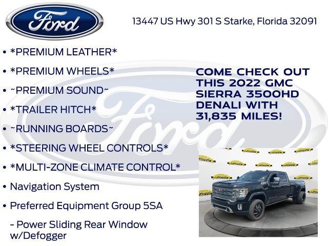 2022 GMC Sierra 3500HD 4WD Crew Cab Long Bed Denali