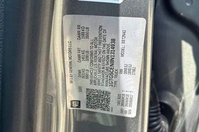2022 GMC Canyon 2WD Crew Cab Short Box Elevation