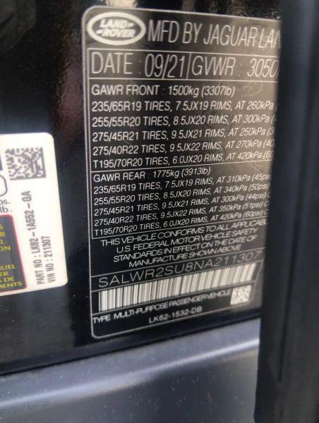 2022 Land Rover Range Rover Sport HSE Silver Edition MHEV