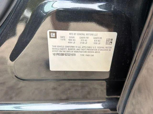 2016 Chevrolet Cruze Limited 1LT Auto