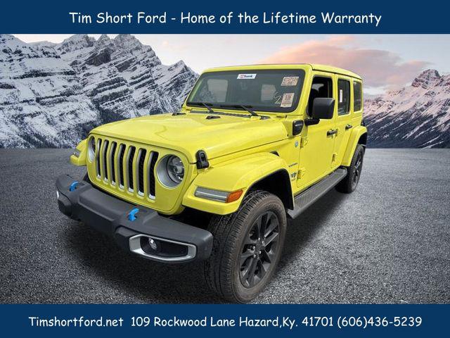 2022 Jeep Wrangler 4xe Unlimited Sahara 4x4 for sale in Hazard, KY