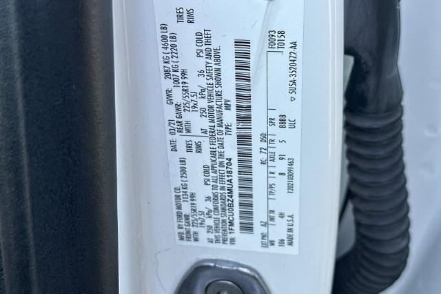 2021 Ford Escape SE Hybrid