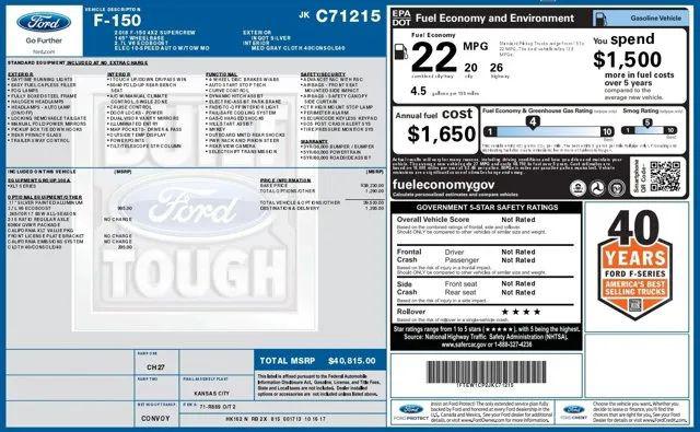 2018 Ford F-150 XLT