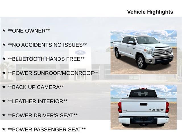 2017 Toyota Tundra Limited 5.7L V8