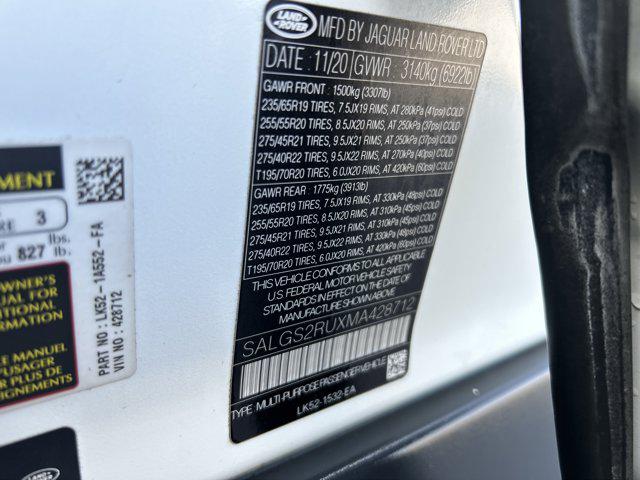 2021 Land Rover Range Rover Westminster
