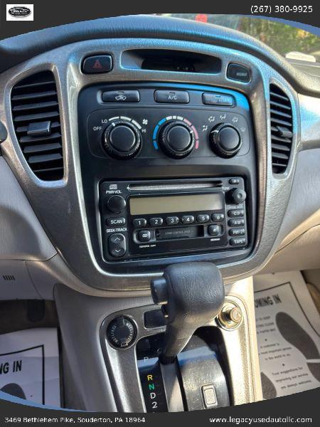 2002 Toyota Highlander Limited