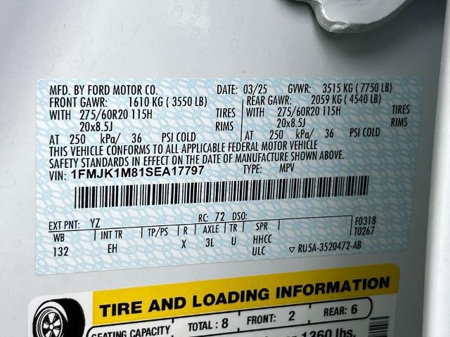 2025 Ford Expedition Platinum MAX