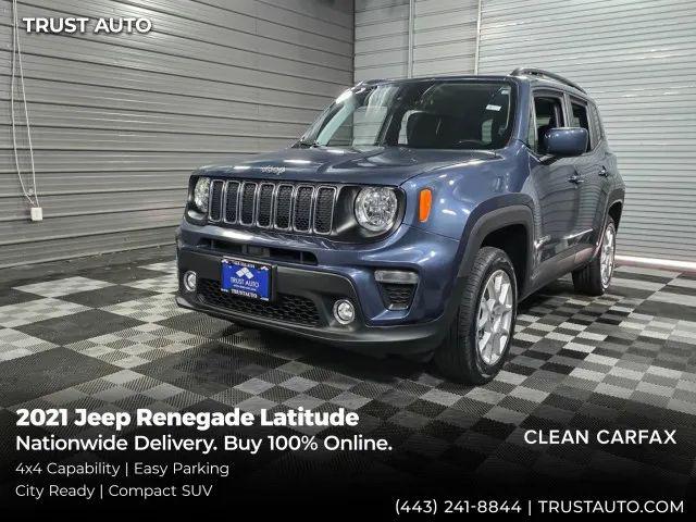 2021 Jeep Renegade Latitude 4x4 for sale in Sykesville, MD