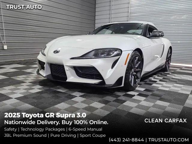 2025 Toyota GR Supra 3.0 for sale in Sykesville, MD