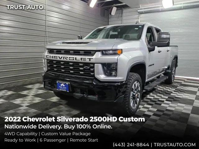 2022 Chevrolet Silverado 2500HD 4WD Crew Cab Standard Bed Custom for sale in Sykesville, MD