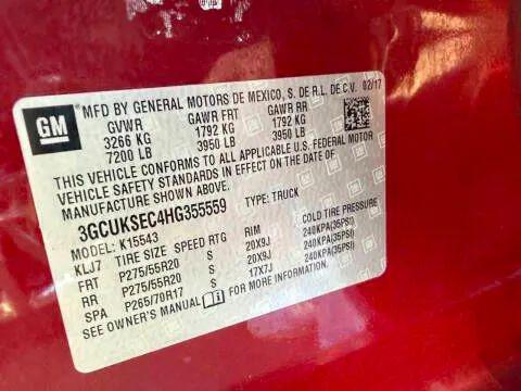 2017 Chevrolet Silverado 1500 Z71 LTZ