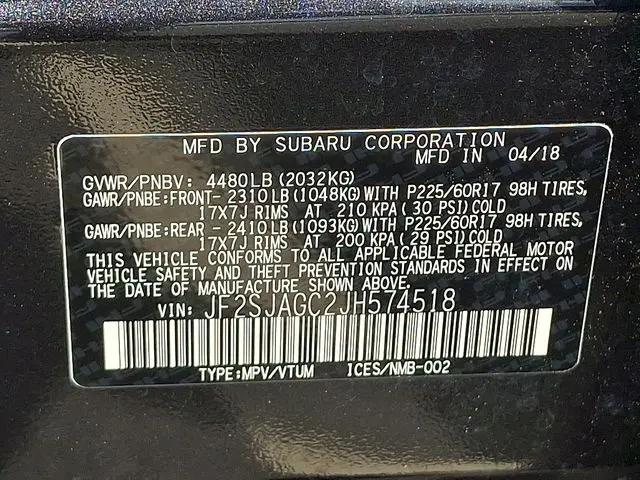 2018 Subaru Forester 2.5i Premium