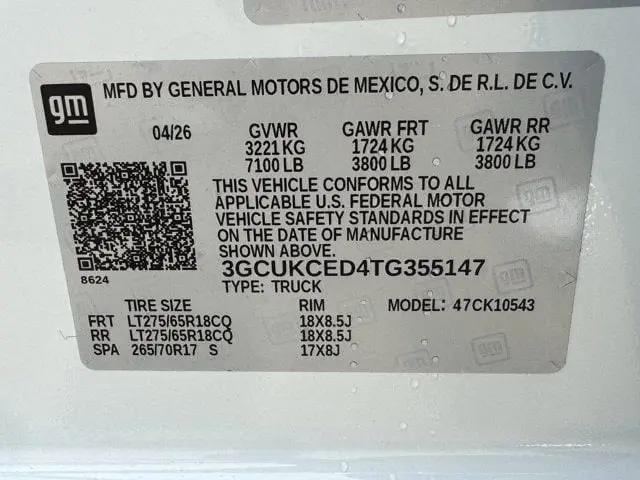 2026 Chevrolet Silverado 1500 4WD Crew Cab Short Bed Custom Trail Boss