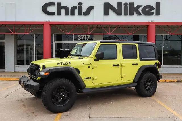 2024 Jeep Wrangler 4-Door Willys 4x4 for sale in Broken Arrow, OK