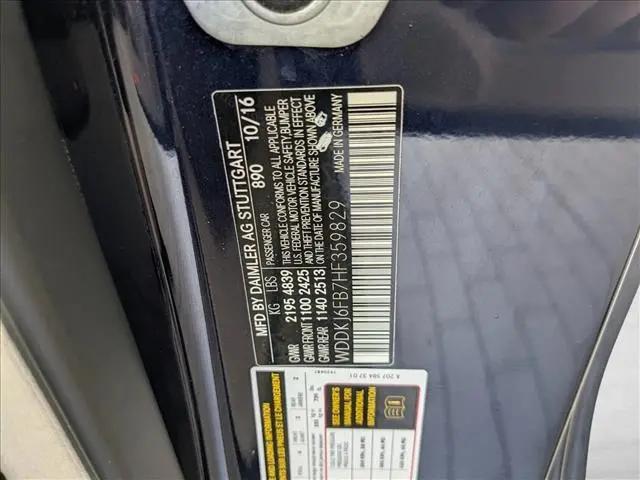 2017 Mercedes-Benz 400 E 400