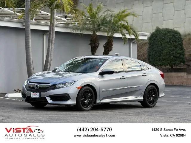 2018 Honda Civic LX for sale in Vista, CA