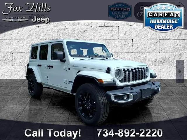 2025 Jeep Wrangler 4xe Sahara 4xe for sale in Plymouth, MI