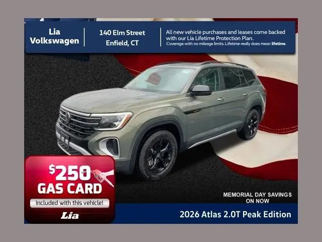 2026 Volkswagen Atlas Peak Edition for sale in Enfield, CT